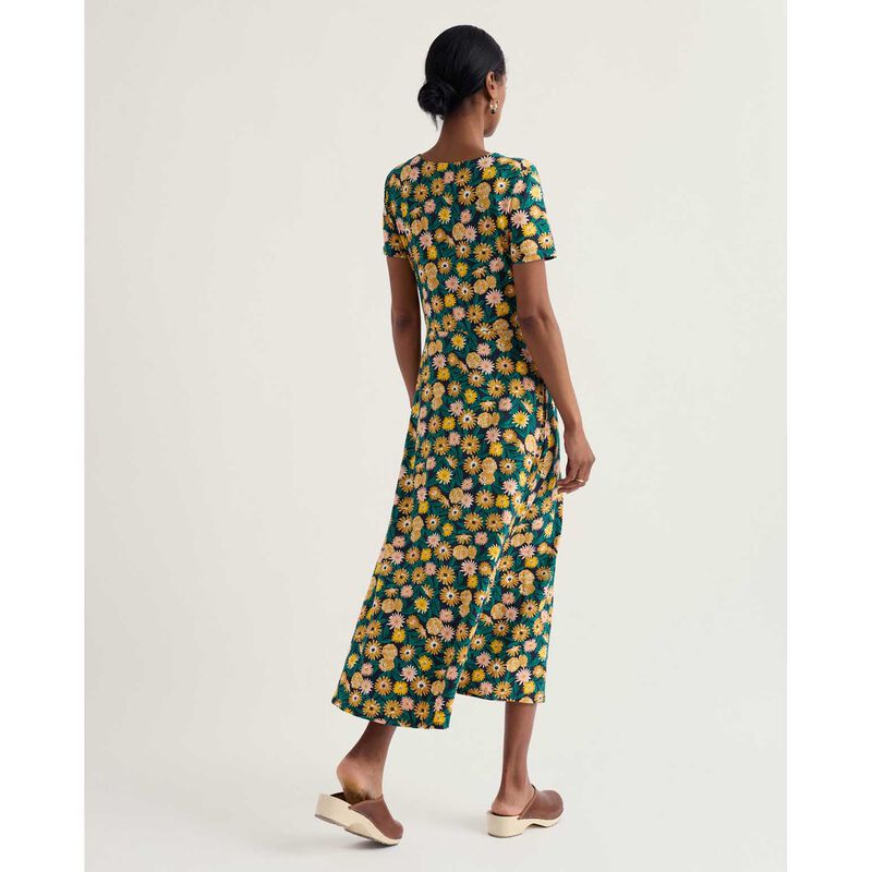 Seasalt Cornwall S/S Veronica Dress - Marigold Meadow Inkwell image number 1